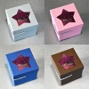 Christmas square apple box, hollowed-out gift box, jewelry packaging box, lipstick box, craft gift box, wedding candy box Specification image